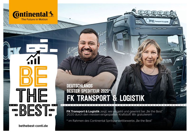 Continental BE THE BEST - FK Transport & Logistik